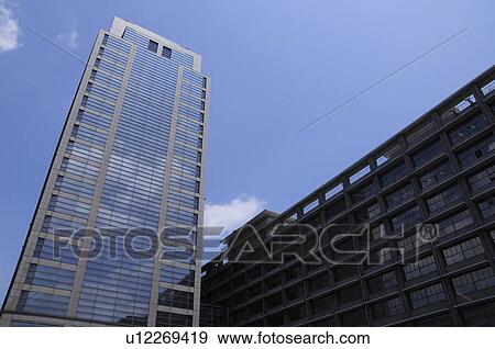 Stock Photo - Chiba prefectural government office, Chiba City,, Chiba Prefecture, Honshu, Japan. Fotosearch