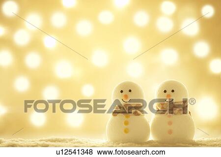 Christmas Snowmen View Large Photo Image Stock Photo - Christmas Snowmen. Fotosearch