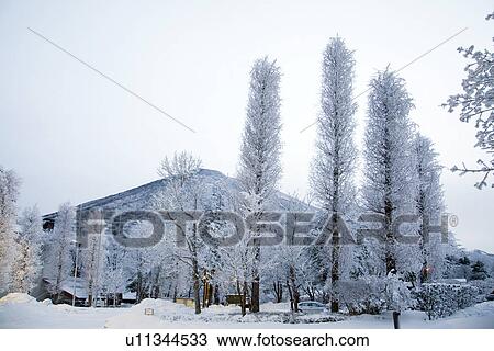 Stock Image - Chugushi in Winter. Fotosearch