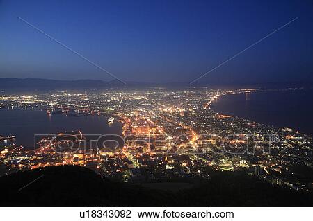 Cityscape of Hakodate city at night, Hokkaido Prefecture, Japan View Large Photo Image Stock Image - Cityscape of Hakodate city at night, Hokkaido Prefecture, Japan. Fotosearch