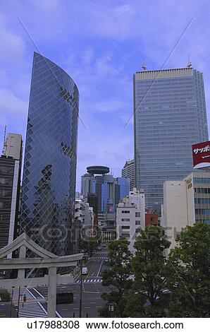 Stock Photo - Cityscape of Minato Ward, Tokyo Prefecture, Japan. Fotosearch