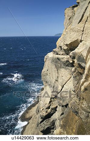 Cliff and Sea View Large Photo Image Stock Image - Cliff and Sea. Fotosearch