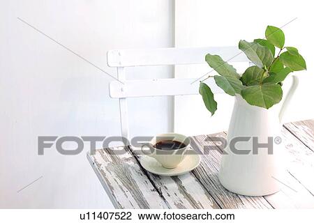 Coffee and Pitcher with Lemon Grass View Large Photo Image Stock Image - Coffee and Pitcher with Lemon Grass. Fotosearch