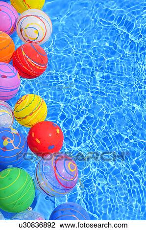 Colorful Balloons Floating on Water View Large Photo Image Stock Image - Colorful Balloons Floating on Water. Fotosearch