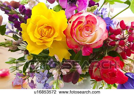 Stock Image - Colorful Bouquet. Fotosearch