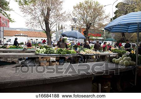 Stock Photo - Farmer's Market. Fotosearch