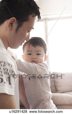 Father and Baby Boy View Large Photo Image Stock Photo - Father and Baby Boy. Fotosearch