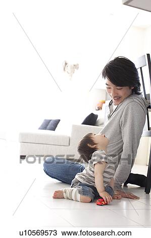 Father and Son Looking at Each Other View Large Photo Image Stock Image - Father and Son Looking at Each Other. Fotosearch