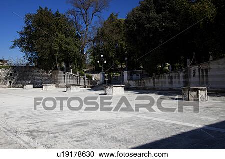 Stock Image - Five Wells Square. Fotosearch