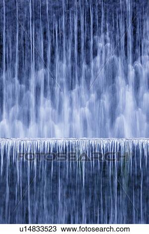 Stock Image - Flowing Water. Fotosearch