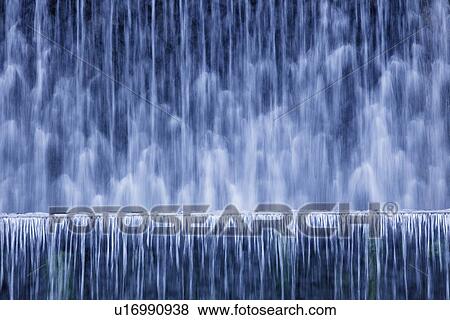 Stock Photo - Flowing Water. Fotosearch