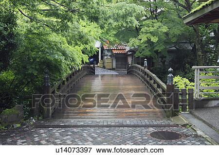 Footbridge View Large Photo Image Stock Photo - Footbridge. Fotosearch