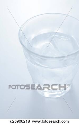 Stock Photo - Glass of Ice Water. Fotosearch