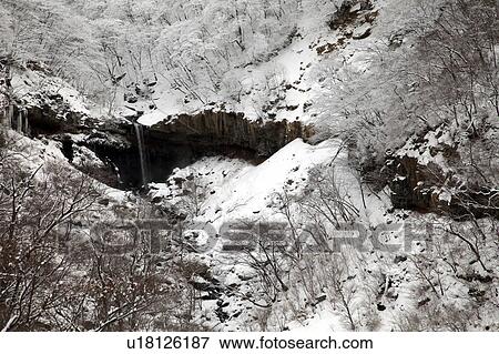 Stock Photo - Hanniya Waterfall. Fotosearch