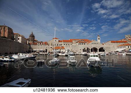 Harbour View Large Photo Image Stock Photograph - Harbour. Fotosearch