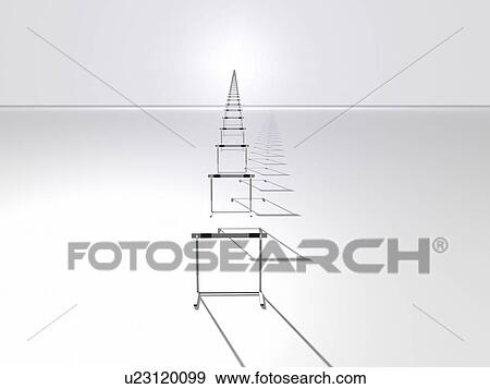 Hurdles in a row, digitally generated image View Large Photo Image Stock Photo - Hurdles in a row, digitally generated image. Fotosearch