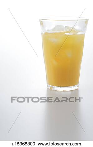 Stock Image - Iced Orange Juice. Fotosearch