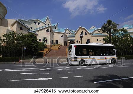 Stock Photography - Ikspiari Shopping mall and road in Maihama, Urayasu City, Chiba Prefecture, Honshu, Japan. Fotosearch