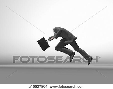 Invisible businessman running, digitally generated image View Large Photo Image Picture - Invisible businessman running, digitally generated image. Fotosearch