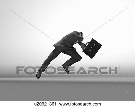 Invisible businessman running, digitally generated image View Large Photo Image Stock Image - Invisible businessman running, digitally generated image. Fotosearch