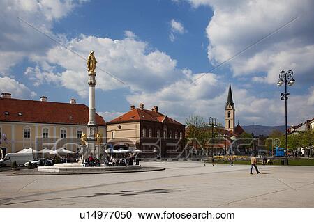Kaptol Square View Large Photo Image Stock Image - Kaptol Square. Fotosearch