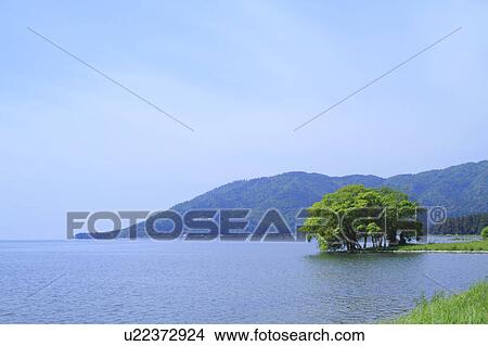 Picture - Lake Biwa. Fotosearch
