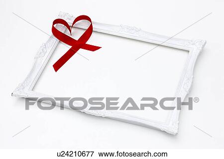 Love Heart on Picture Frame View Large Photo Image Stock Photo - Love Heart on Picture Frame. Fotosearch
