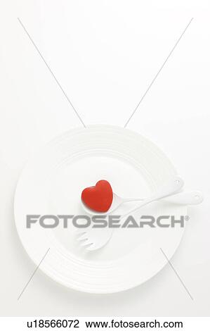 Love Heart on Plate View Large Photo Image Stock Image - Love Heart on Plate. Fotosearch