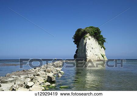 Stock Photo - Mitsuke Island. Fotosearch