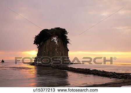 Mitsutake Island in Winter Morning View Large Photo Image Stock Image - Mitsutake Island in Winter Morning. Fotosearch