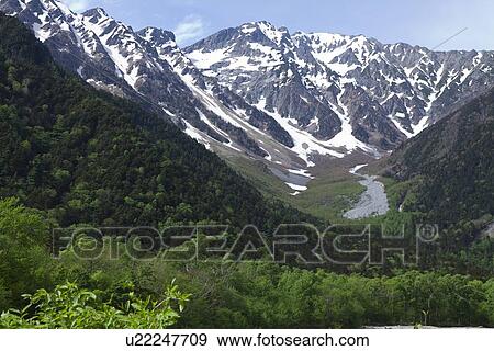 Mount Hotaka View Large Photo Image Stock Photo - Mount Hotaka. Fotosearch