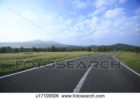 Mt. Hakkoda and road in the morning, Aomori Prefecture, Honshu, Japan View Large Photo Image Stock Photograph - Mt. Hakkoda and road in the morning, Aomori Prefecture, Honshu, Japan. Fotosearch