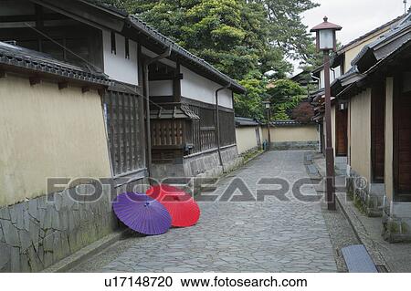 Stock Image - Nagamachi Samurai District. Fotosearch