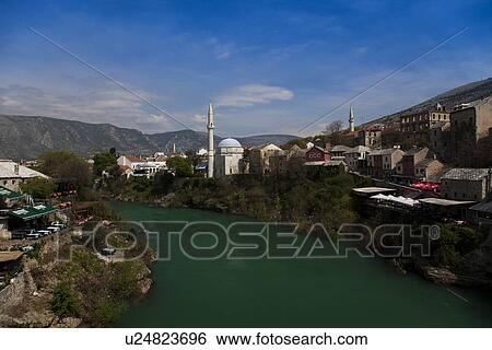 Stock Photograph - Neretva RIver. Fotosearch