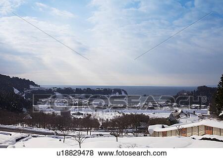 Noto in Winter View Large Photo Image Stock Photo - Noto in Winter. Fotosearch