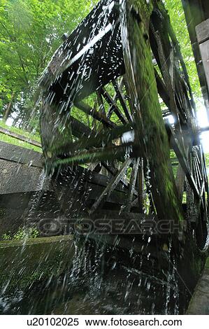 Old Fashioned Watermill View Large Photo Image Stock Photography - Old Fashioned Watermill. Fotosearch