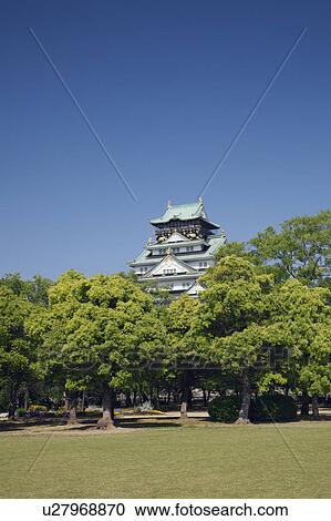 Stock Image - Osaka Castle. Fotosearch