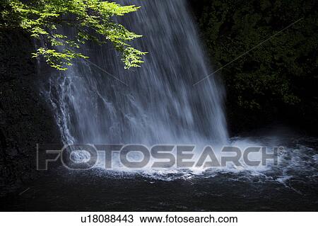 Osen Falls View Large Photo Image Stock Image - Osen Falls. Fotosearch