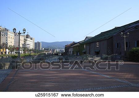 Otaru canal and warehouses, Hokkaido Prefecture, Japan View Large Photo Image Stock Photo - Otaru canal and warehouses, Hokkaido Prefecture, Japan. Fotosearch