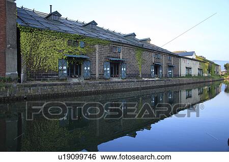 Otaru canal and warehouses, Hokkaido Prefecture, Japan View Large Photo Image Stock Photograph - Otaru canal and warehouses, Hokkaido Prefecture, Japan. Fotosearch