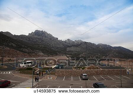 Parking Lot at Paklenica National Park View Large Photo Image Stock Photography - Parking Lot at Paklenica National Park. Fotosearch