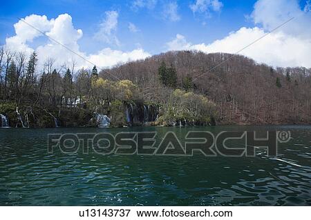 Stock Photo - Plitvice Lakes National Park. Fotosearch