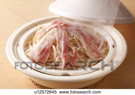 Pork and Bean Sprout Dish View Large Photo Image Stock Photography - Pork and Bean Sprout Dish. Fotosearch