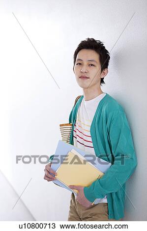 Portrait of a young man View Large Photo Image Stock Image - Portrait of a young man . Fotosearch