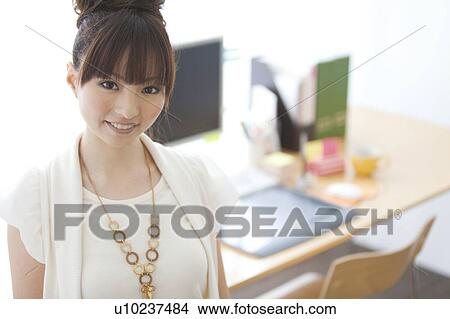 Picture - Portrait of businesswoman. Fotosearch