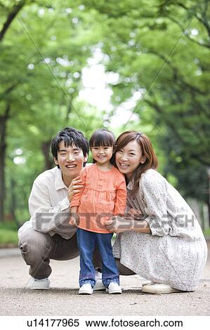 Stock Photography - Portrait of family. Fotosearch