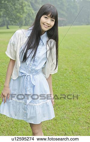 Picture - Portrait of Young Woman. Fotosearch