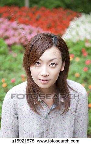 Portrait of young woman View Large Photo Image Stock Photography - Portrait of young woman. Fotosearch