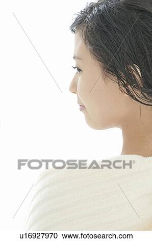 Profile of Young Woman View Large Photo Image Stock Image - Profile of Young Woman. Fotosearch