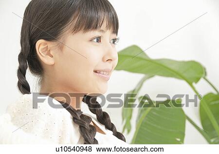 Profile of Young Woman View Large Photo Image Stock Photo - Profile of Young Woman. Fotosearch